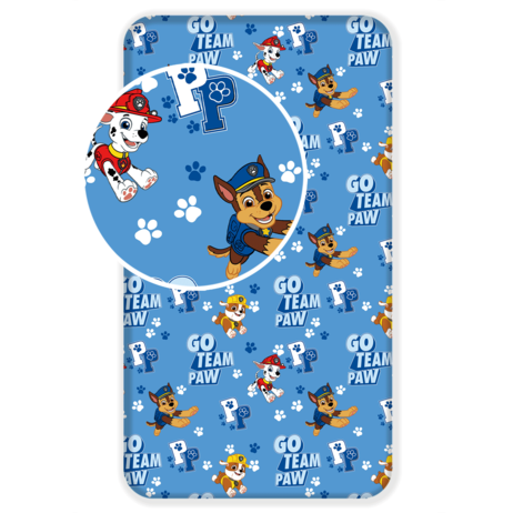 Paw Patrol "PP161" fitted sheet image 1