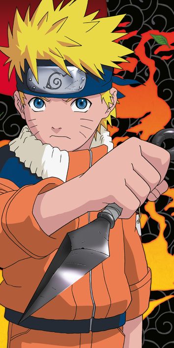 Naruto "Uzumaki" beach towel image 1