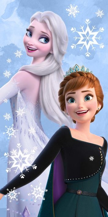 Frozen "Sisters 06" beach towel image 1