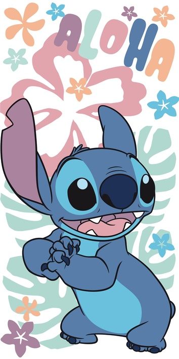 Lilo and Stitch "Hawaiian Harmony" beach towel image 1