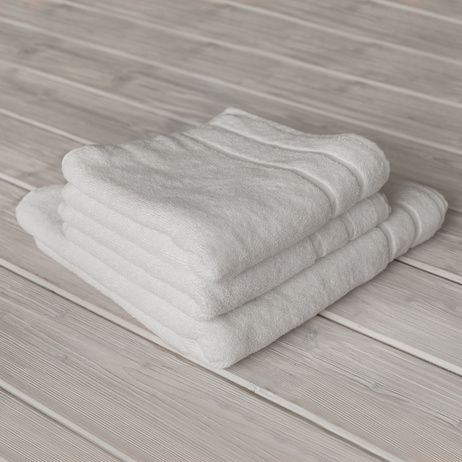 Hotel towel white 50x100 cm (copy) image 3