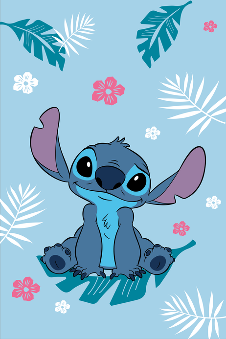 Lilo and Stitch "Blue"  fleecová deka obrázek 1