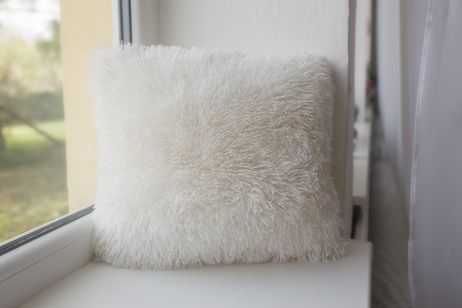 Cushion cover white image 1