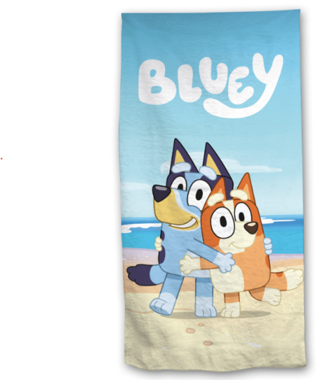 Bluey "Beach"  osuška obrázek 1