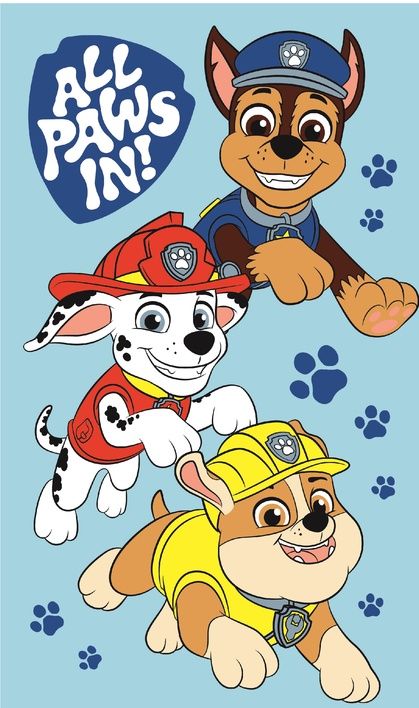 Paw Patrol "Boys" hand towel image 1